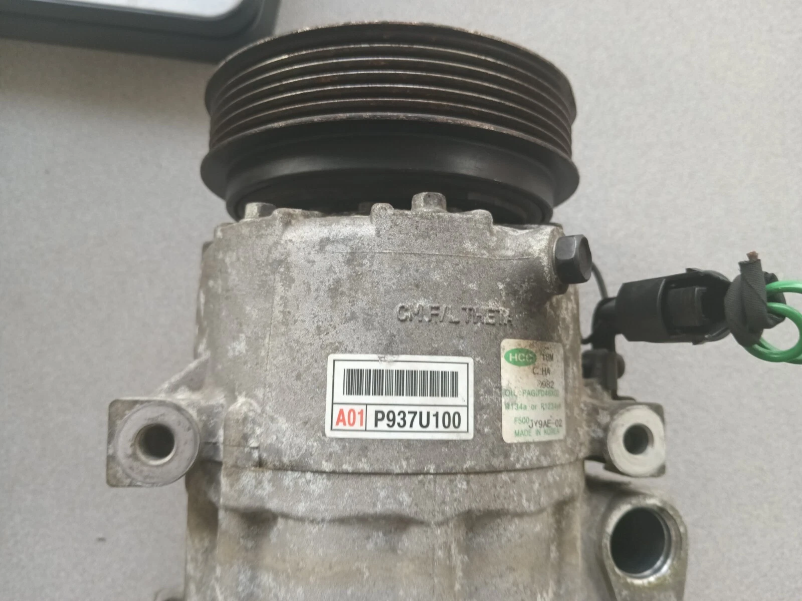 2012 Hyundai Santa fe A/C compressor jy9ae-02 - Image 15