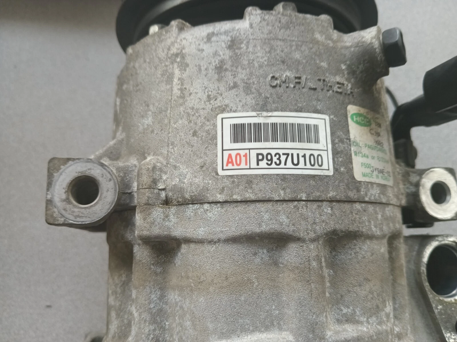 2012 Hyundai Santa fe A/C compressor jy9ae-02 - Image 14