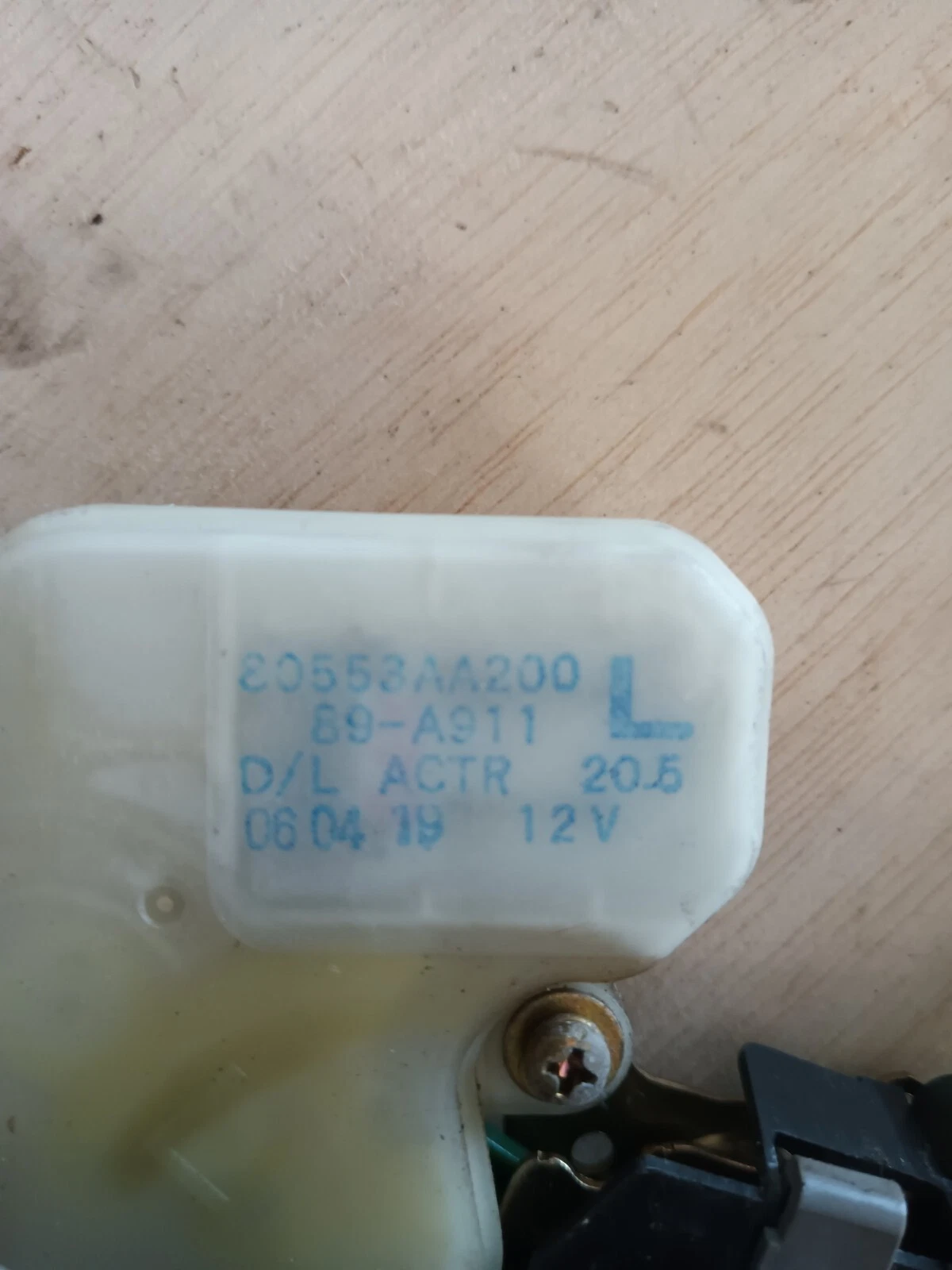 2002 2006 NISSAN ALTIMA LH FRONT DOOR LOCK ACTUATOR 80553AA200 WITH LATCH - Image 8