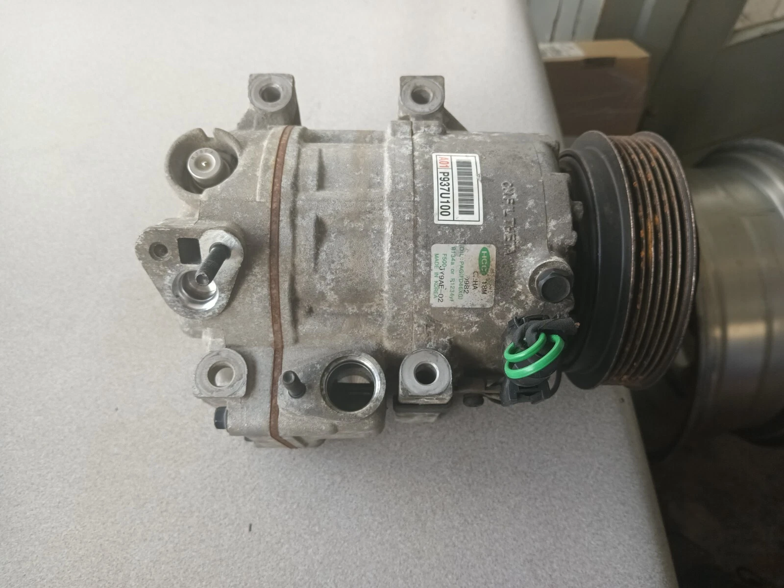 2012 Hyundai Santa fe A/C compressor jy9ae-02 - Image 11