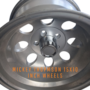 4 used rims Mickey Thompson